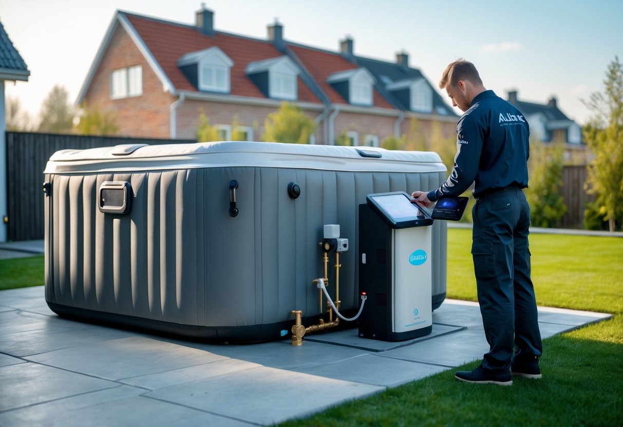 Sådan optimerer du din varmepumpe til et oppusteligt boblebad i Aalborg